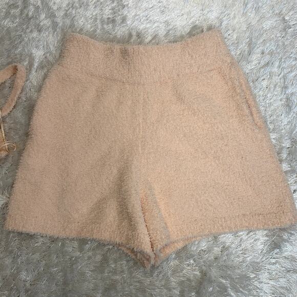 Culpos X INC collaboration Cozy Lounge Set Peach Fuzzy Sz XS - Picture 5 of 7